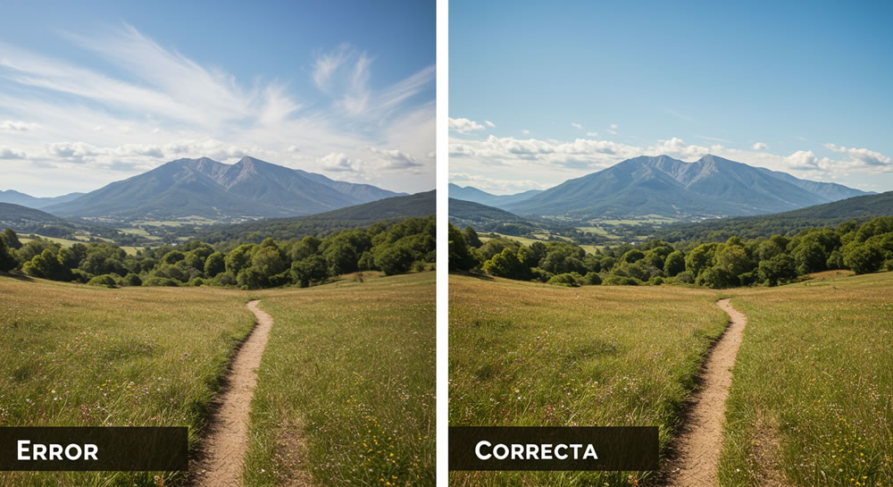 tecnica correcta de composicion de fotografia
